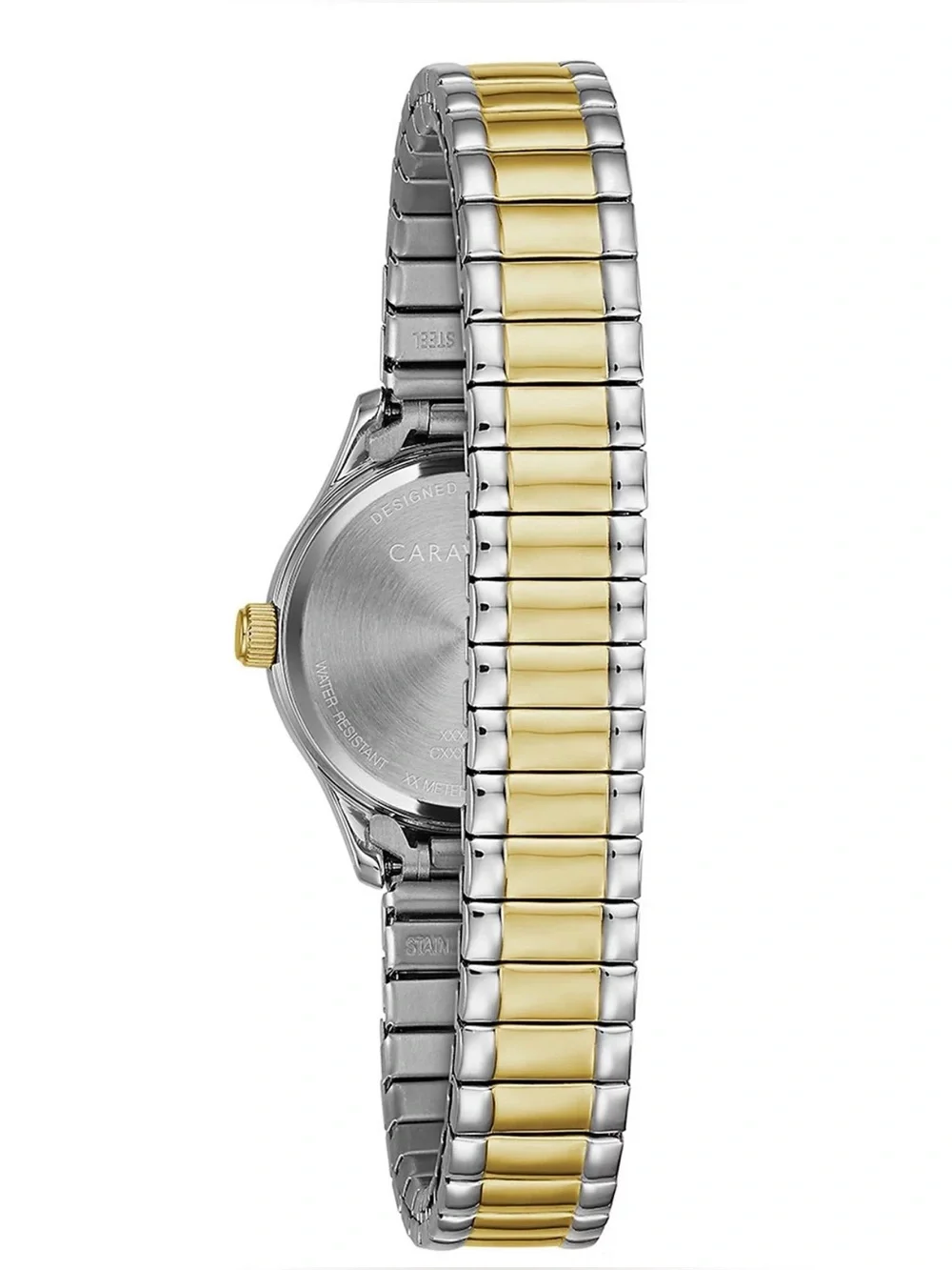 Caravelle Two-Tone Stainless Steel Bracelet Watch 24mm